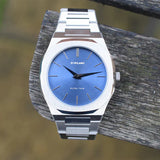 Buy Shop D1 Milano Ultra Thin Blue Dial Silver Steel Watch for Men - D1-UTBJ03 USA Online