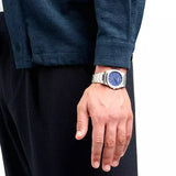 Buy Shop D1 Milano Ultra Thin Blue Dial Silver Steel Watch for Men - D1-UTBJ03 USA Online