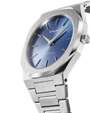 Buy Shop D1 Milano Ultra Thin Blue Dial Silver Steel Watch for Men - D1-UTBJ03 USA Online