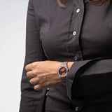 Buy Shop D1 Milano Ultra Thin Brown Dial Brown Steel Strap Watch for Women - D1-UTBL38 USA Online