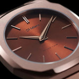 Buy Shop D1 Milano Ultra Thin Brown Dial Brown Steel Strap Watch for Women - D1-UTBL38 USA Online
