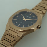 Buy Shop D1 Milano Ultra Thin Brown Dial Gold Steel Strap Watch for Men - D1-UTBJ13 USA Online