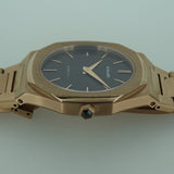 Buy Shop D1 Milano Ultra Thin Brown Dial Gold Steel Strap Watch for Men - D1-UTBJ13 USA Online