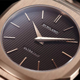 Buy Shop D1 Milano Ultra Thin Brown Dial Gold Steel Strap Watch for Men - D1-UTBJ13 USA Online