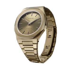 Buy Shop D1 Milano Ultra Thin Dusky Green Dial Green Steel Strap Watch for Men - D1-UTBJ36 USA Online