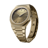 Buy Shop D1 Milano Ultra Thin Dusky Green Dial Green Steel Strap Watch for Men - D1-UTBJ36 USA Online