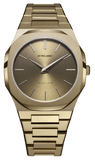 Buy Shop D1 Milano Ultra Thin Dusky Green Dial Green Steel Strap Watch for Men - D1-UTBJ36 USA Online