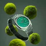 Buy Shop D1 Milano Ultra Thin Fir Green Dial Silver Steel Strap Watch for Men - D1-UTBJ34 USA Online
