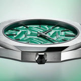 Buy Shop D1 Milano Ultra Thin Fir Green Dial Silver Steel Strap Watch for Men - D1-UTBJ34 USA Online
