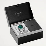 Buy Shop D1 Milano Ultra Thin Green Dial Silver Steel Strap Watch for Men - D1-UTBJ37 USA Online