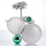 Buy Shop D1 Milano Ultra Thin Green Dial Silver Steel Strap Watch for Men - D1-UTBJ37 USA Online