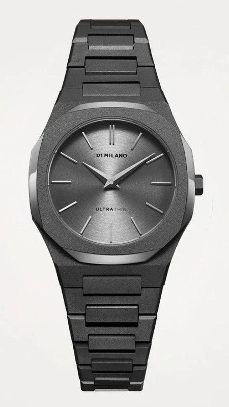 Buy Shop D1 Milano Ultra Thin Grey Dial Grey Steel Strap Watch for Women - D1-UTBL32 USA Online