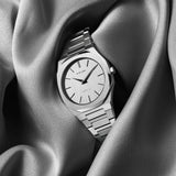 Buy Shop D1 Milano Ultra Thin Linen White Dial Silver Steel Strap Watch for Unisex - D1-UTBJ23 USA Online