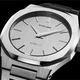 Buy Shop D1 Milano Ultra Thin Linen White Dial Silver Steel Strap Watch for Unisex - D1-UTBJ23 USA Online