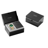 Buy Shop D1 Milano Ultra Thin Malachite Green Dial Gold Steel Strap Watch for Men - D1-UTBJ30 USA Online