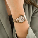 Buy Shop D1 Milano Ultra Thin Marble Dial Rose Gold Steel Strap Watch for Women - D1-UTBL14 USA Online