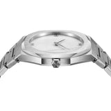 Buy Shop D1 Milano Ultra Thin Marble White Dial Silver Steel Strap Watch for Women - D1-UTBL13 USA Online