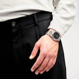 Buy Shop D1 Milano Ultra Thin Matte Black Dial Silver Steel Strap Watch for Men - D1-UTBJ40 USA Online