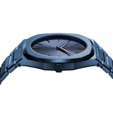 Buy Shop D1 Milano Ultra Thin Midnight Dial Blue Steel Strap Watch for Men- D1-UTBJ21 USA Online