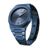 Buy Shop D1 Milano Ultra Thin Midnight Dial Blue Steel Strap Watch for Men- D1-UTBJ21 USA Online