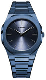 Buy Shop D1 Milano Ultra Thin Midnight Dial Blue Steel Strap Watch for Men- D1-UTBJ21 USA Online