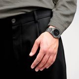 Buy Shop D1 Milano Ultra Thin Re-Gun Black Dial Gray Steel Strap Watch for Men - D1-UTBJ41 USA Online