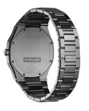 Buy Shop D1 Milano Ultra Thin Re-Gun Black Dial Gray Steel Strap Watch for Men - D1-UTBJ41 USA Online