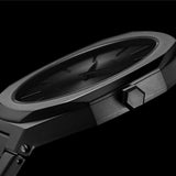 Buy Shop D1 Milano Ultra Thin Re-Gun Black Dial Gray Steel Strap Watch for Men - D1-UTBJ41 USA Online