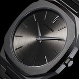 Buy Shop D1 Milano Ultra Thin Re-Gun Black Dial Gray Steel Strap Watch for Men - D1-UTBJ41 USA Online