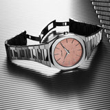 Buy Shop D1 Milano Ultra Thin Salmon Pink Dial Silver Steel Strap Watch for Men - D1-UTBJ26 USA Online