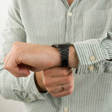Buy Shop D1 Milano Ultra Thin Shadow Black Dial Black Steel Strap Watch for Men - D1-UTBJSH USA Online