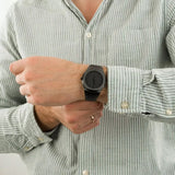 Buy Shop D1 Milano Ultra Thin Shadow Black Dial Black Steel Strap Watch for Men - D1-UTBJSH USA Online