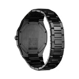 Buy Shop D1 Milano Ultra Thin Shadow Black Dial Black Steel Strap Watch for Men - D1-UTBJSH USA Online