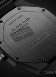Buy Shop D1 Milano Ultra Thin Shadow Black Dial Black Steel Strap Watch for Men - D1-UTBJSH USA Online