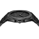 Buy Shop D1 Milano Ultra Thin Shadow Black Dial Black Steel Strap Watch for Men - D1-UTBJSH USA Online