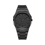 Buy Shop D1 Milano Ultra Thin Shadow Black Dial Black Steel Strap Watch for Men - D1-UTBJSH USA Online