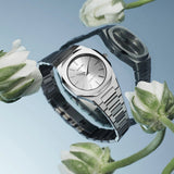 Buy Shop D1 Milano Ultra Thin Silver Dial Silver Steel Strap Watch for Women - D1-UTBL30 USA Online