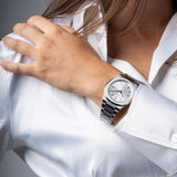 Buy Shop D1 Milano Ultra Thin Silver Dial Silver Steel Strap Watch for Women - D1-UTBL30 USA Online