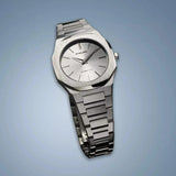 Buy Shop D1 Milano Ultra Thin Silver Dial Silver Steel Strap Watch for Women - D1-UTBL30 USA Online