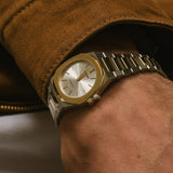Buy Shop D1 Milano Ultra Thin Silver Dial Two Tone Steel Strap Watch for Women - D1-UTBL34 USA Online