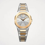 Buy Shop D1 Milano Ultra Thin Silver Dial Two Tone Steel Strap Watch for Women - D1-UTBL34 USA Online