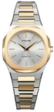 Buy Shop D1 Milano Ultra Thin Silver Dial Two Tone Steel Strap Watch for Women - D1-UTBL34 USA Online