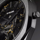 Buy Shop D1 Milano Ultra Thin Two Tone Black Steel Strap Watch for Men - D1-UTBJ31 USA Online