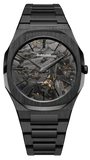 Buy Shop D1 Milano Ultra Thin Two Tone Black Steel Strap Watch for Men - D1-UTBJ31 USA Online