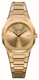 Buy Shop D1 Milano Ultra Thin Zephyr Gold Dial Gold Steel Strap Watch for Women - D1-UTBL31 USA Online