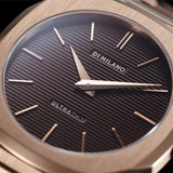 Buy Shop D1 Milano Ultra Thin Brown Dial Gold Steel Strap Watch for Men - D1-UTBJ13 USA Online