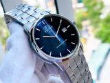 Buy Shop Tissot Luxury Powermatic 80 Black Dial Silver Steel Strap Watch for Men - T086.407.11.201.02 USA Online