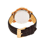 Buy Shop Fossil Grant Chronograph White Dial Brown Leather Strap Watch for Men - FS4991 USA Online