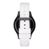 Buy Shop Marc Jacobs Miss Marc Flower White Dial White Silicone Strap Watch for Women - MBM5513 USA Online