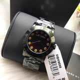 Buy Shop Marc Jacobs Amy Black Dial Black Steel Strap Watch for Women - MBM8595 USA Online
